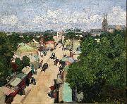 Henri Evenepoel Fair at Les Invalides oil on canvas